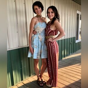 Custom-made World Map Dress